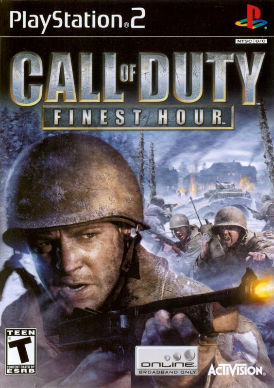 Call of Duty: Finest Hour box art for Xbox